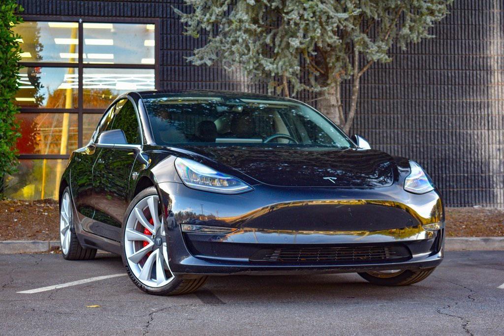 used 2018 Tesla Model 3 car, priced at $18,895