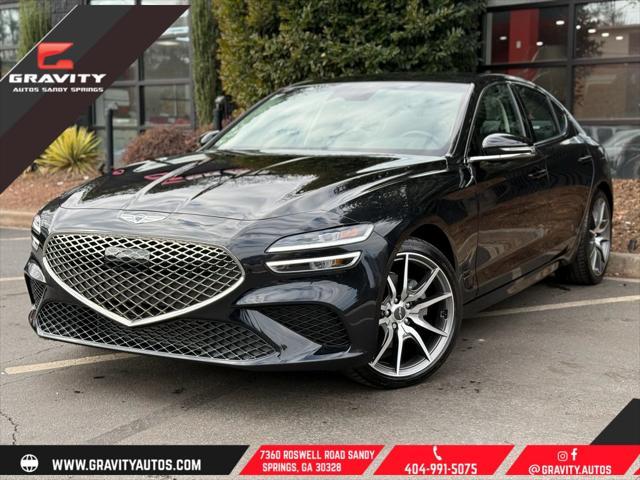 used 2023 Genesis G70 car, priced at $30,595