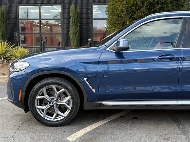 used 2022 BMW X3 car, priced at $29,695