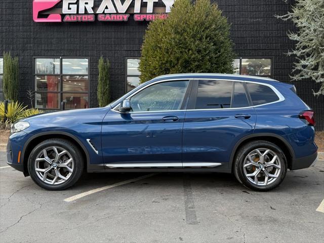 used 2022 BMW X3 car, priced at $29,695