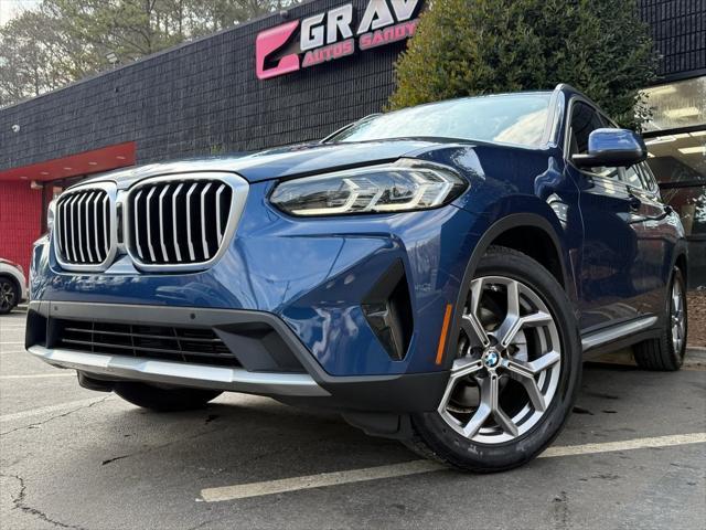 used 2022 BMW X3 car, priced at $29,695