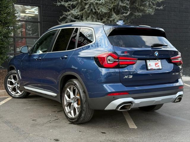 used 2022 BMW X3 car, priced at $29,695