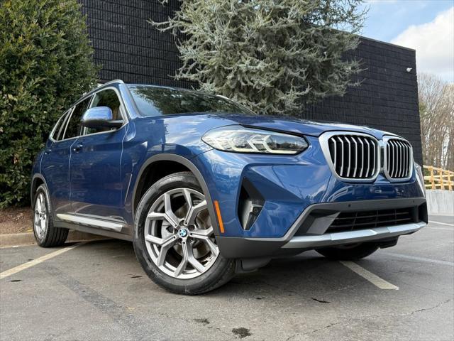 used 2022 BMW X3 car, priced at $29,695