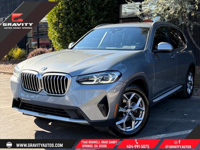 used 2023 BMW X3 car, priced at $34,895