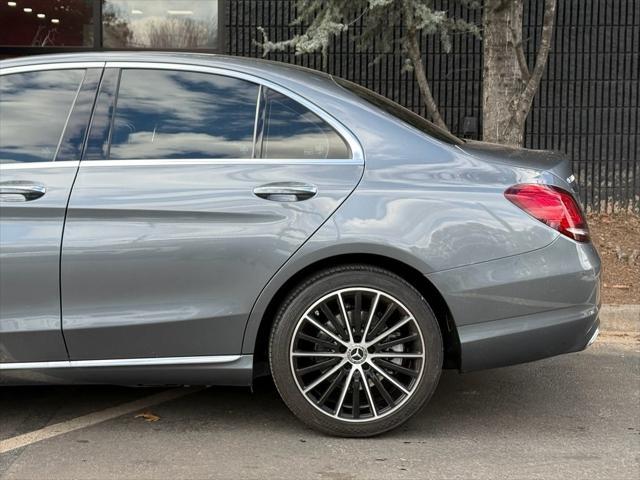 used 2021 Mercedes-Benz C-Class car, priced at $24,759