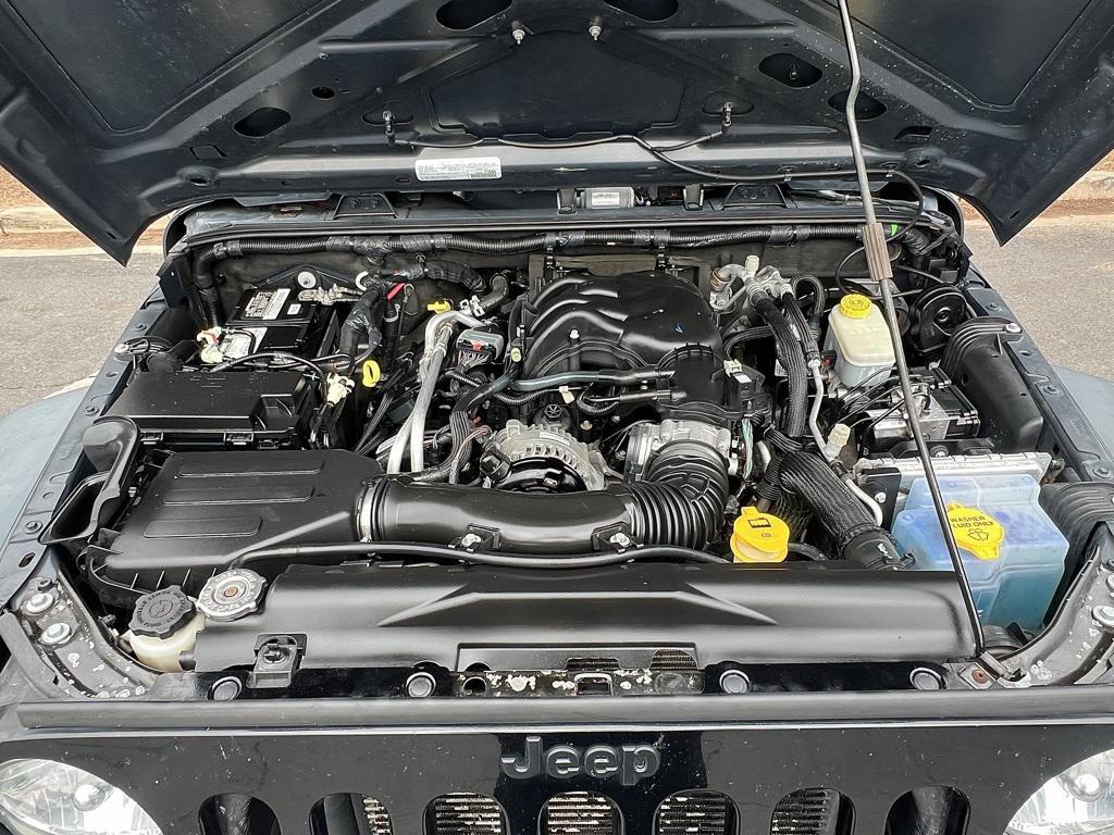 used 2018 Jeep Wrangler JK Unlimited car, priced at $15,495