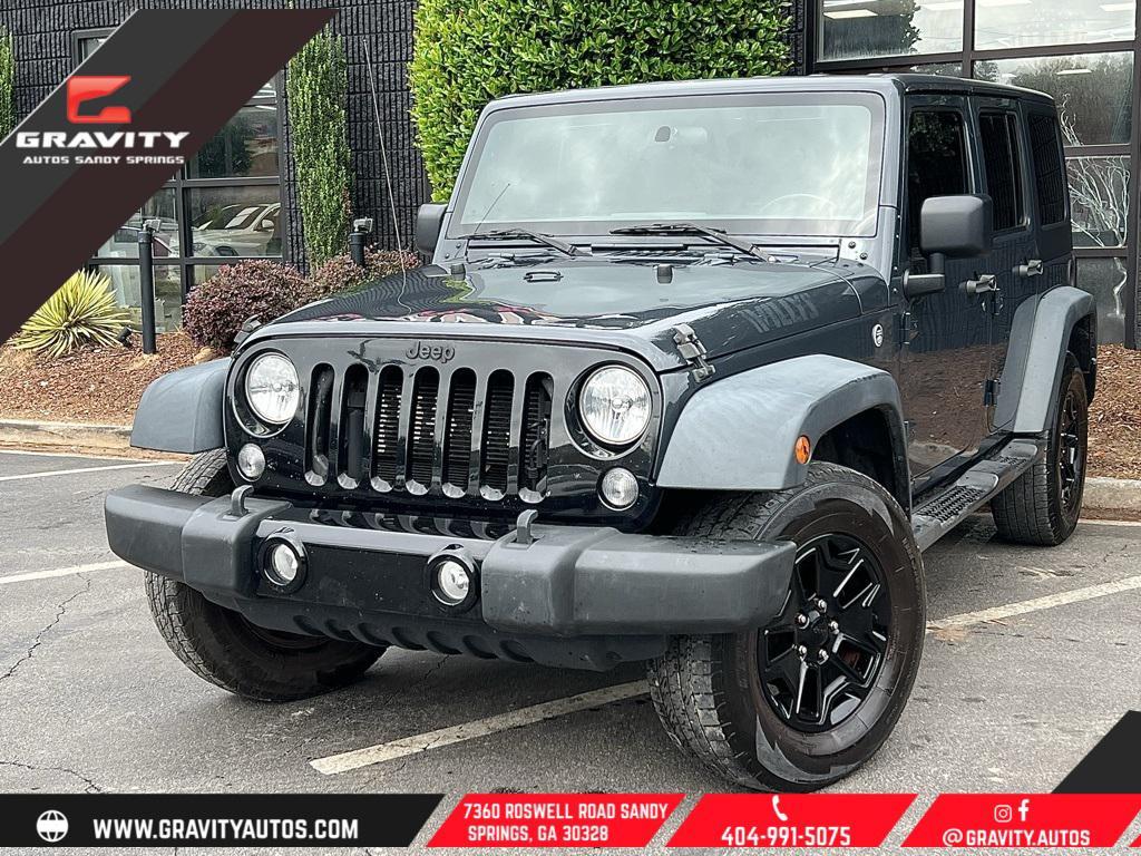 used 2018 Jeep Wrangler JK Unlimited car, priced at $16,985