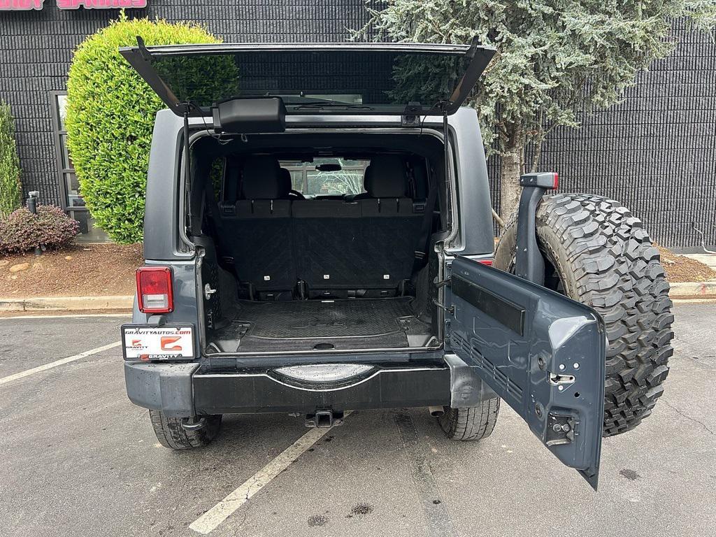 used 2018 Jeep Wrangler JK Unlimited car, priced at $15,495