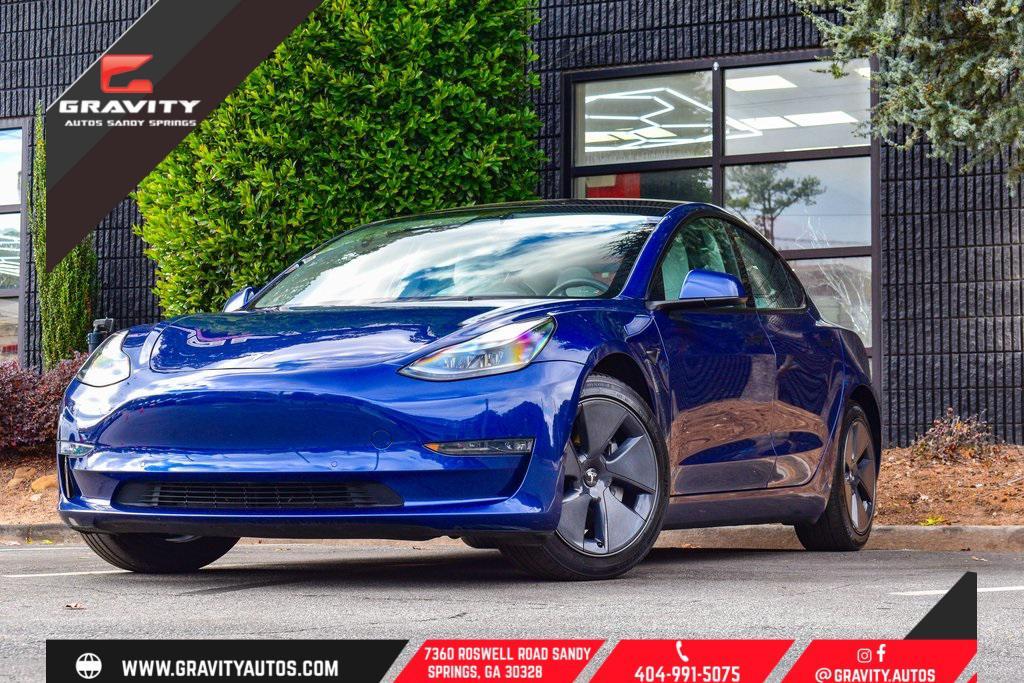 used 2022 Tesla Model 3 car, priced at $26,895