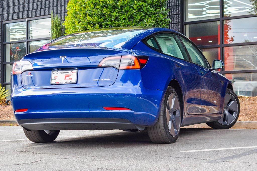 used 2022 Tesla Model 3 car, priced at $26,895
