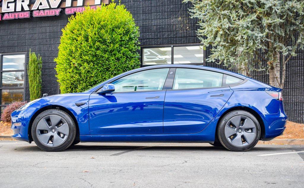 used 2022 Tesla Model 3 car, priced at $26,895