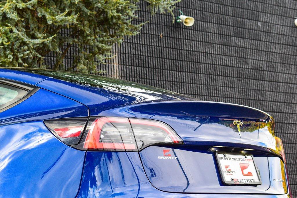 used 2022 Tesla Model 3 car, priced at $26,895