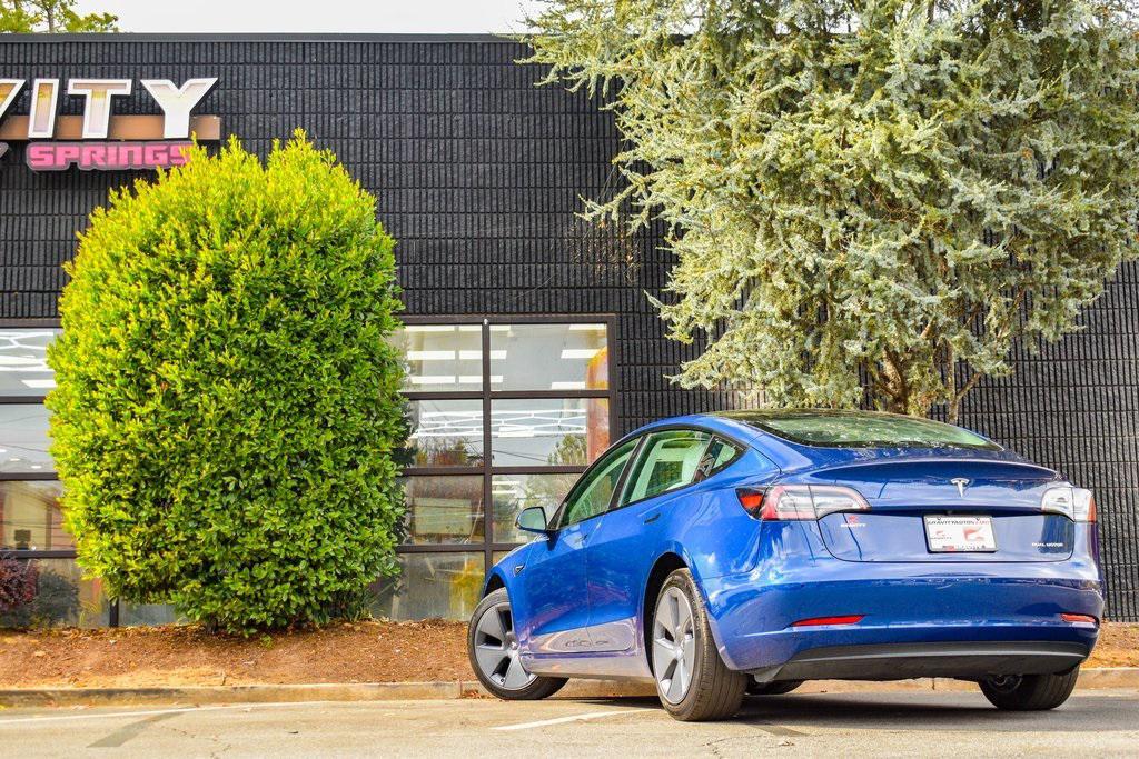 used 2022 Tesla Model 3 car, priced at $26,895