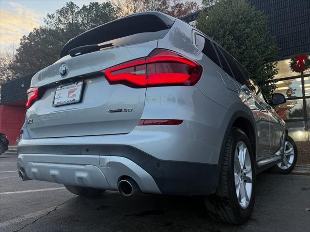 used 2020 BMW X3 car, priced at $24,595