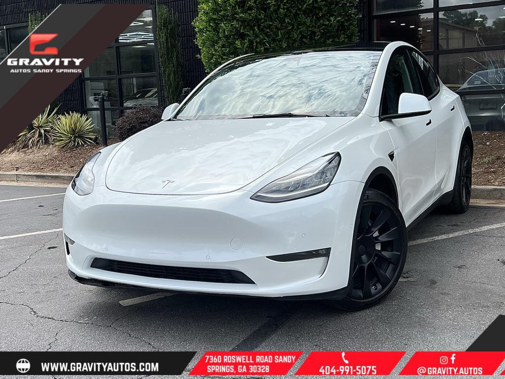 used 2022 Tesla Model Y car, priced at $27,895