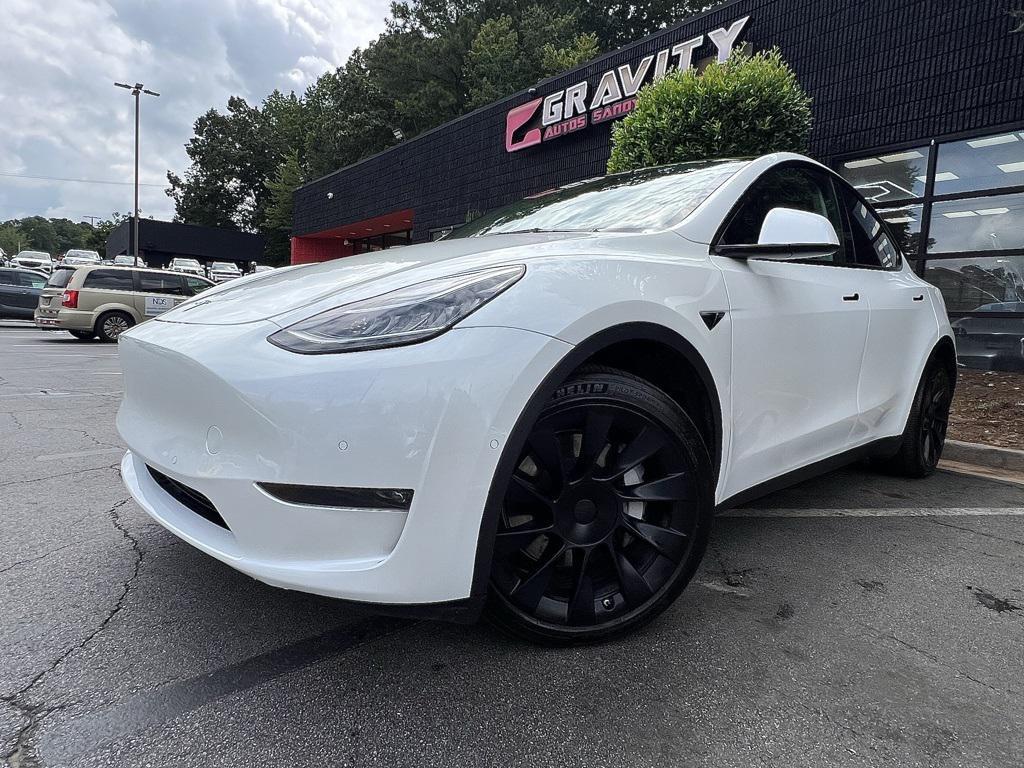 used 2022 Tesla Model Y car, priced at $27,895