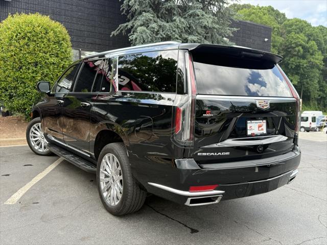 used 2021 Cadillac Escalade ESV car, priced at $62,985