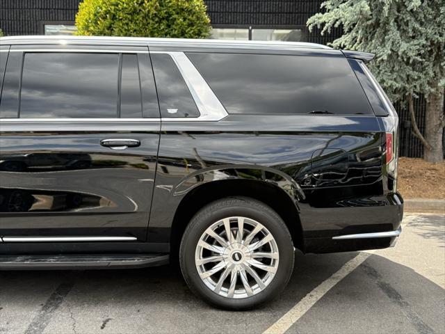 used 2021 Cadillac Escalade ESV car, priced at $62,985