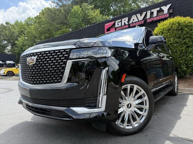 used 2021 Cadillac Escalade ESV car, priced at $62,985