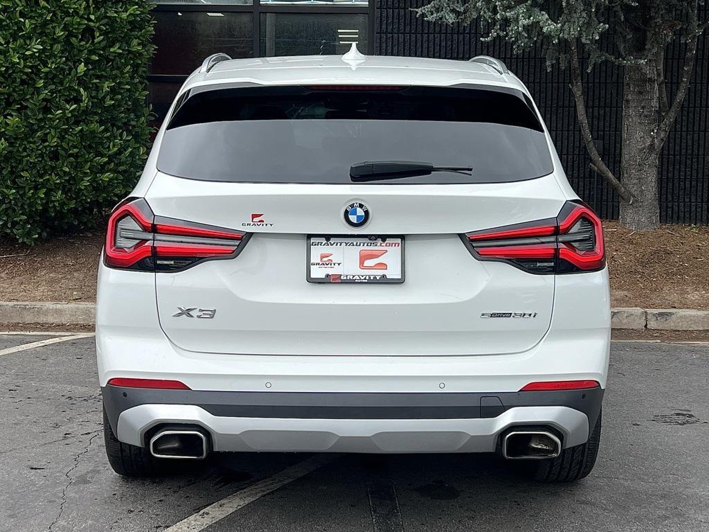 used 2022 BMW X3 car, priced at $26,985