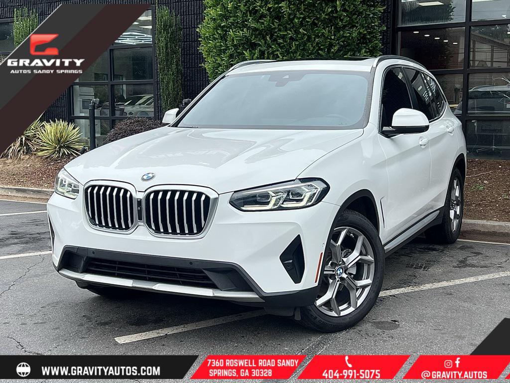 used 2022 BMW X3 car, priced at $26,985