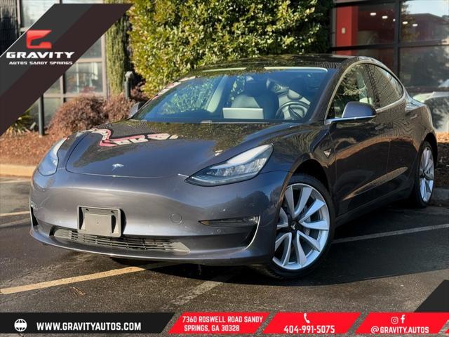 used 2018 Tesla Model 3 car, priced at $19,985