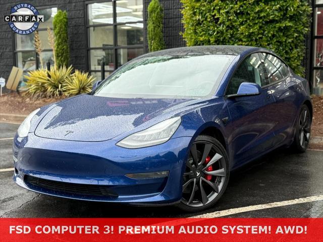 used 2020 Tesla Model 3 car, priced at $24,985