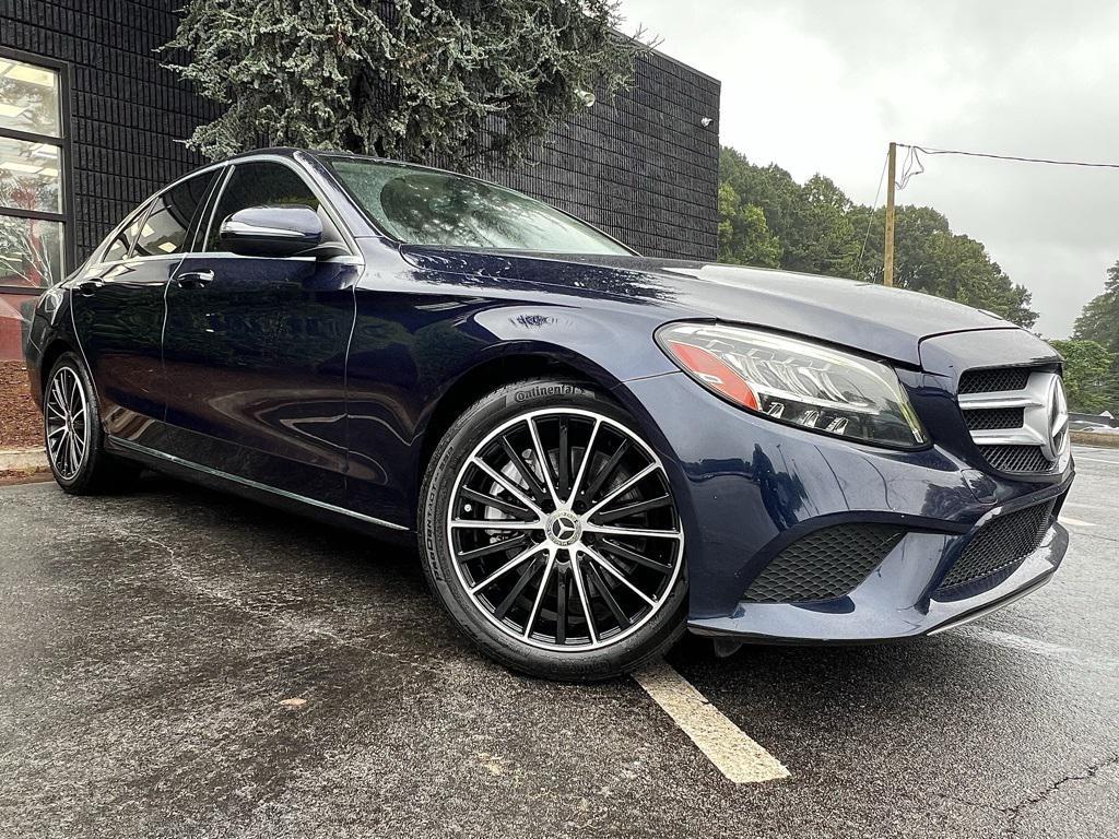 used 2021 Mercedes-Benz C-Class car, priced at $24,985