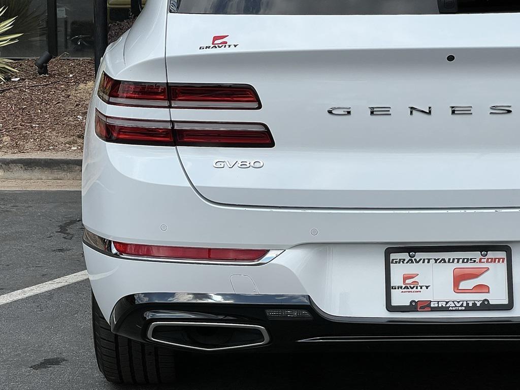 used 2021 Genesis GV80 car, priced at $30,895