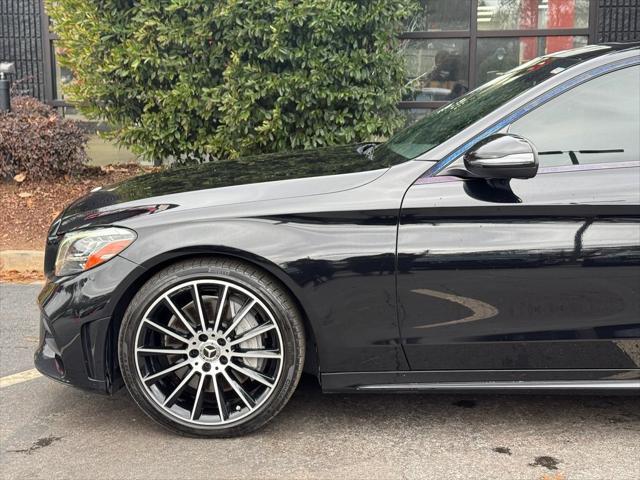 used 2019 Mercedes-Benz C-Class car, priced at $19,895