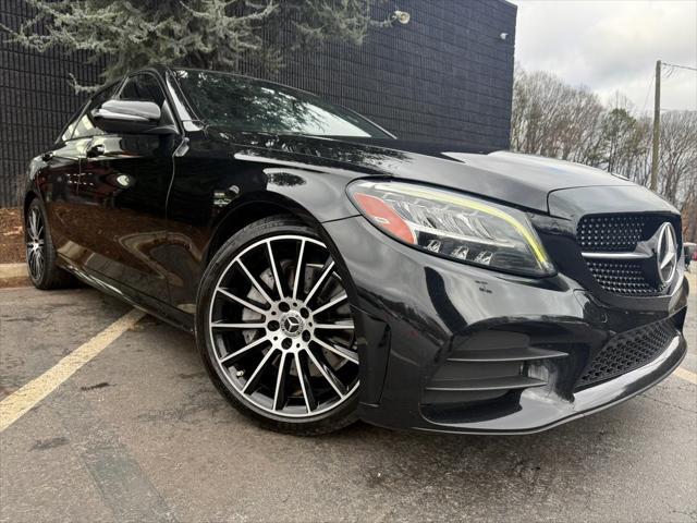 used 2019 Mercedes-Benz C-Class car, priced at $19,895