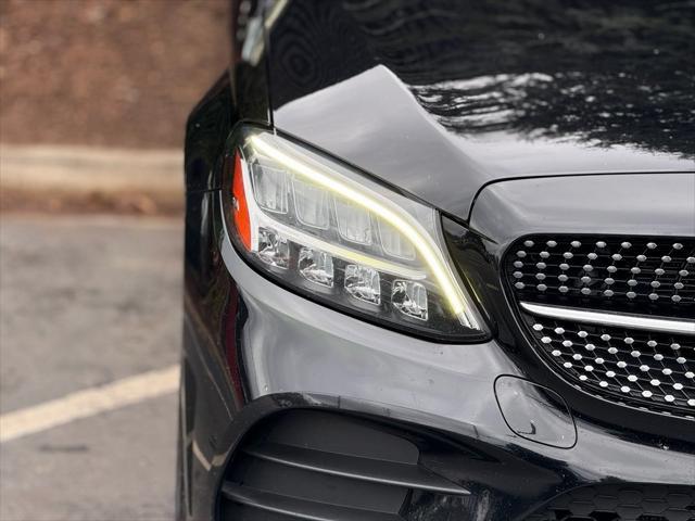 used 2019 Mercedes-Benz C-Class car, priced at $19,895