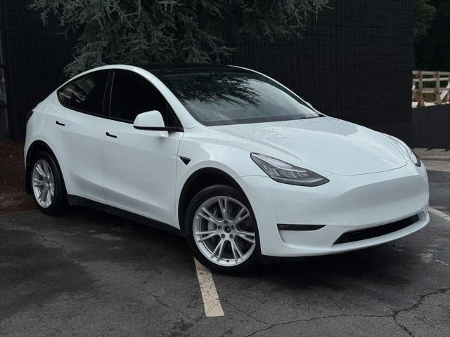 used 2021 Tesla Model Y car, priced at $27,895
