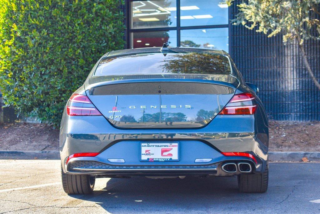 used 2023 Genesis G70 car, priced at $28,895