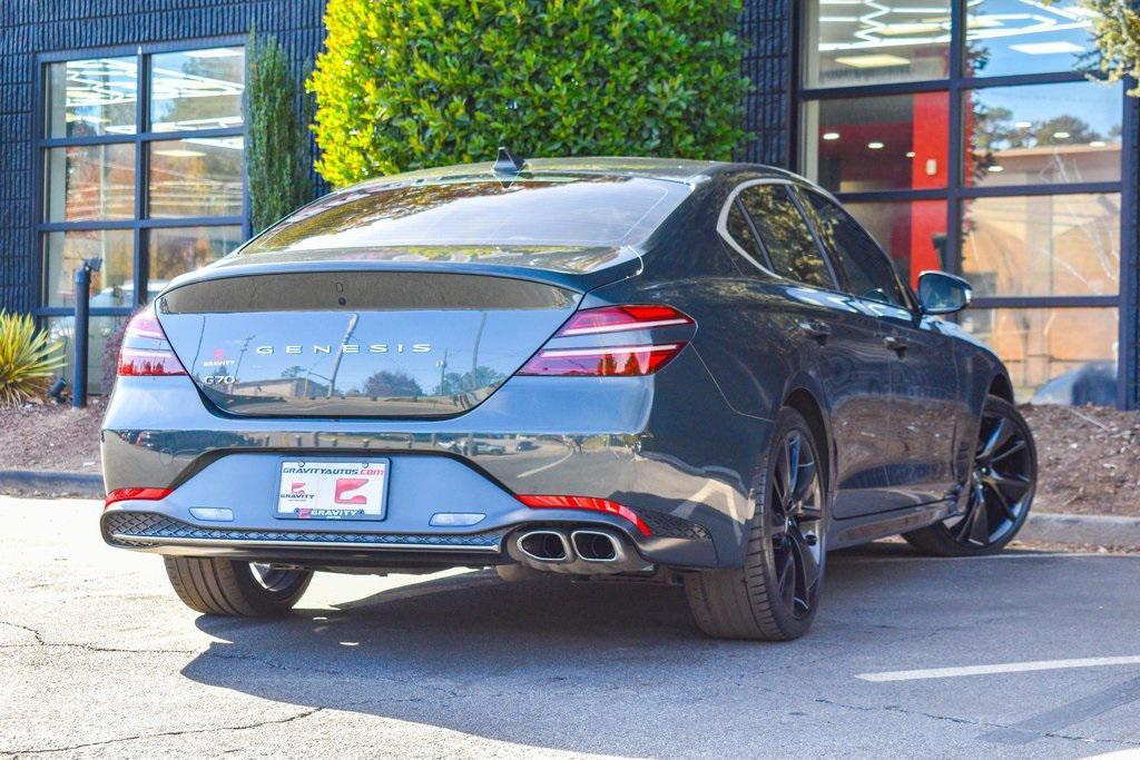 used 2023 Genesis G70 car, priced at $28,895