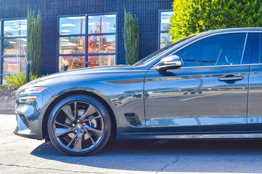 used 2023 Genesis G70 car, priced at $28,895
