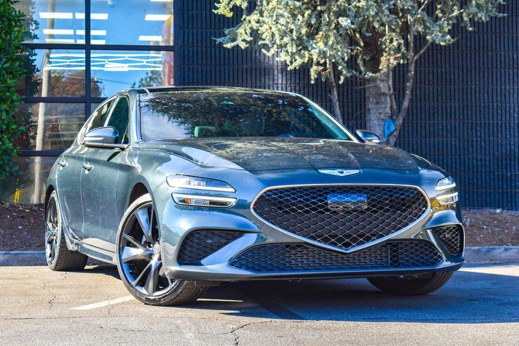 used 2023 Genesis G70 car, priced at $28,895