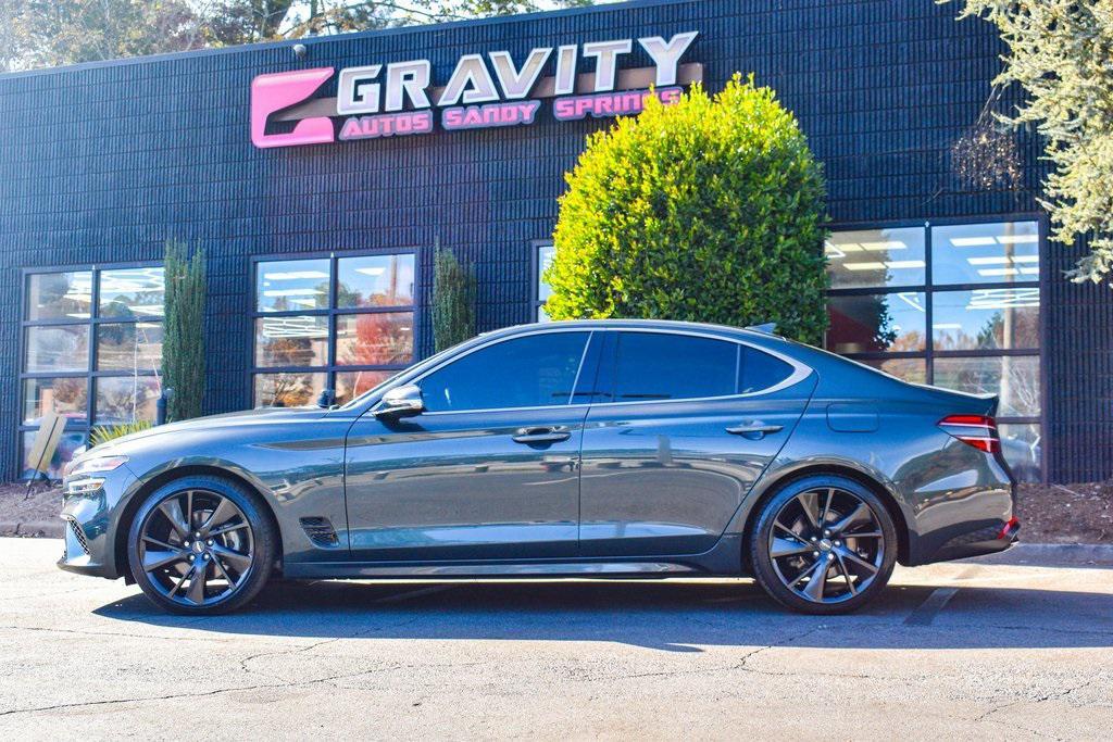 used 2023 Genesis G70 car, priced at $28,895