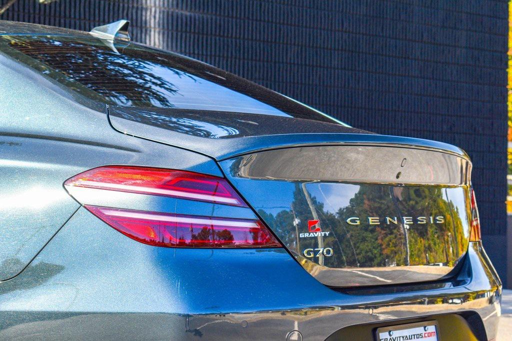 used 2023 Genesis G70 car, priced at $28,895