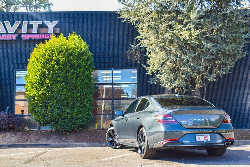 used 2023 Genesis G70 car, priced at $28,895