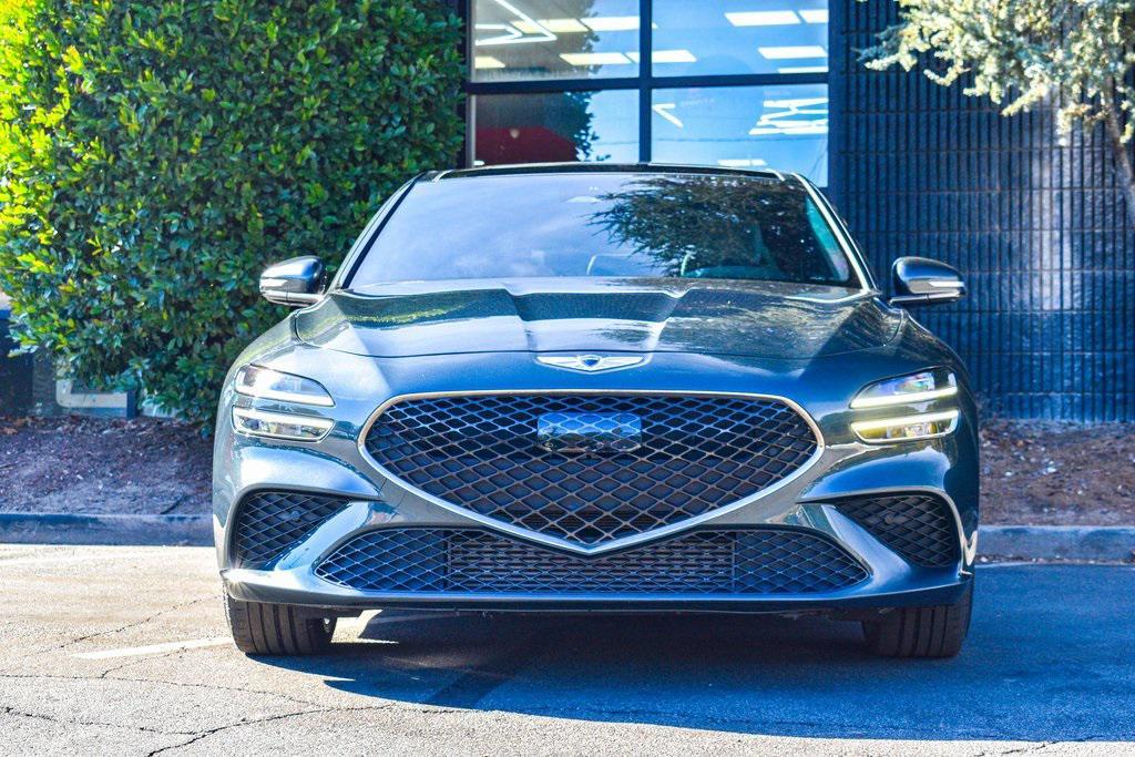 used 2023 Genesis G70 car, priced at $28,895