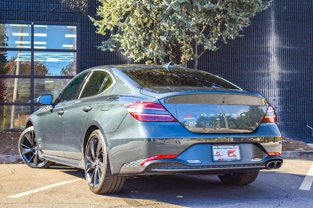 used 2023 Genesis G70 car, priced at $28,895