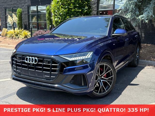 used 2020 Audi Q8 car, priced at $33,695