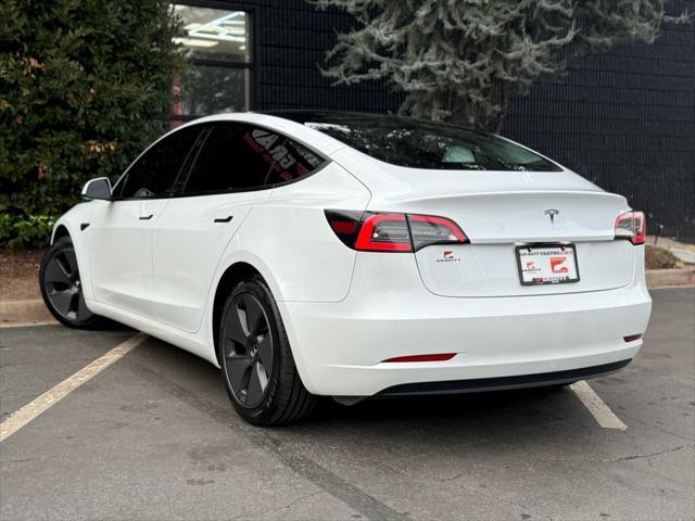 used 2021 Tesla Model 3 car, priced at $25,395