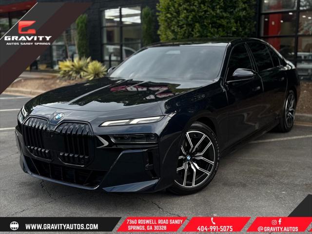 used 2023 BMW 740 car, priced at $64,985