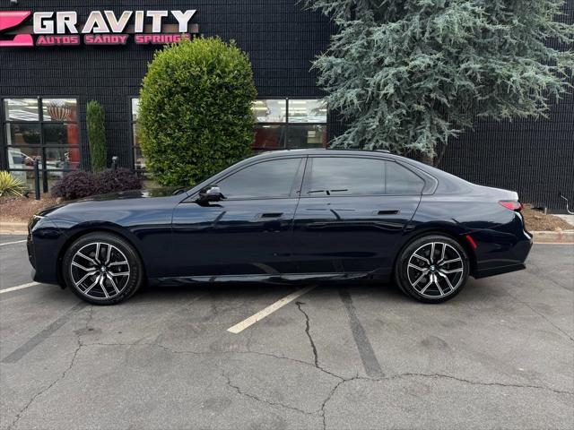 used 2023 BMW 740 car, priced at $64,985