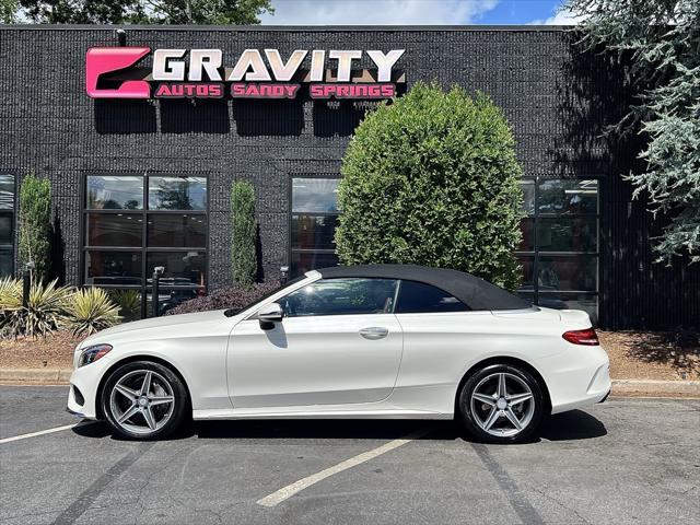 used 2017 Mercedes-Benz C-Class car, priced at $25,895