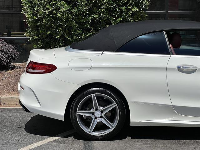used 2017 Mercedes-Benz C-Class car, priced at $25,895