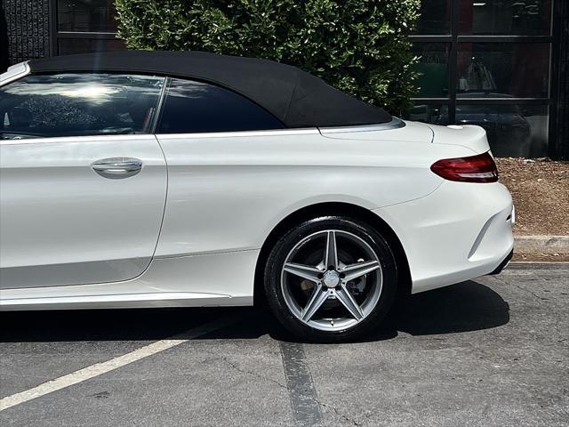 used 2017 Mercedes-Benz C-Class car, priced at $25,895