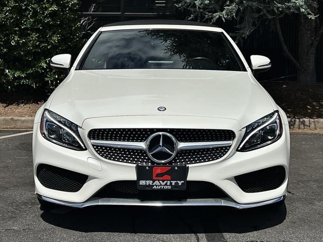 used 2017 Mercedes-Benz C-Class car, priced at $25,895